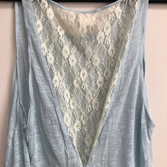 Free People Intimately light blue tank top - Picture 6 of 8